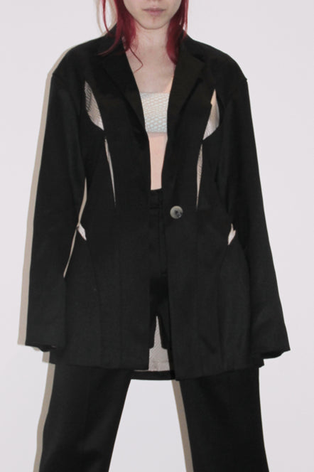 RUI Wool Blazer RAW22WV07 Onyx Black